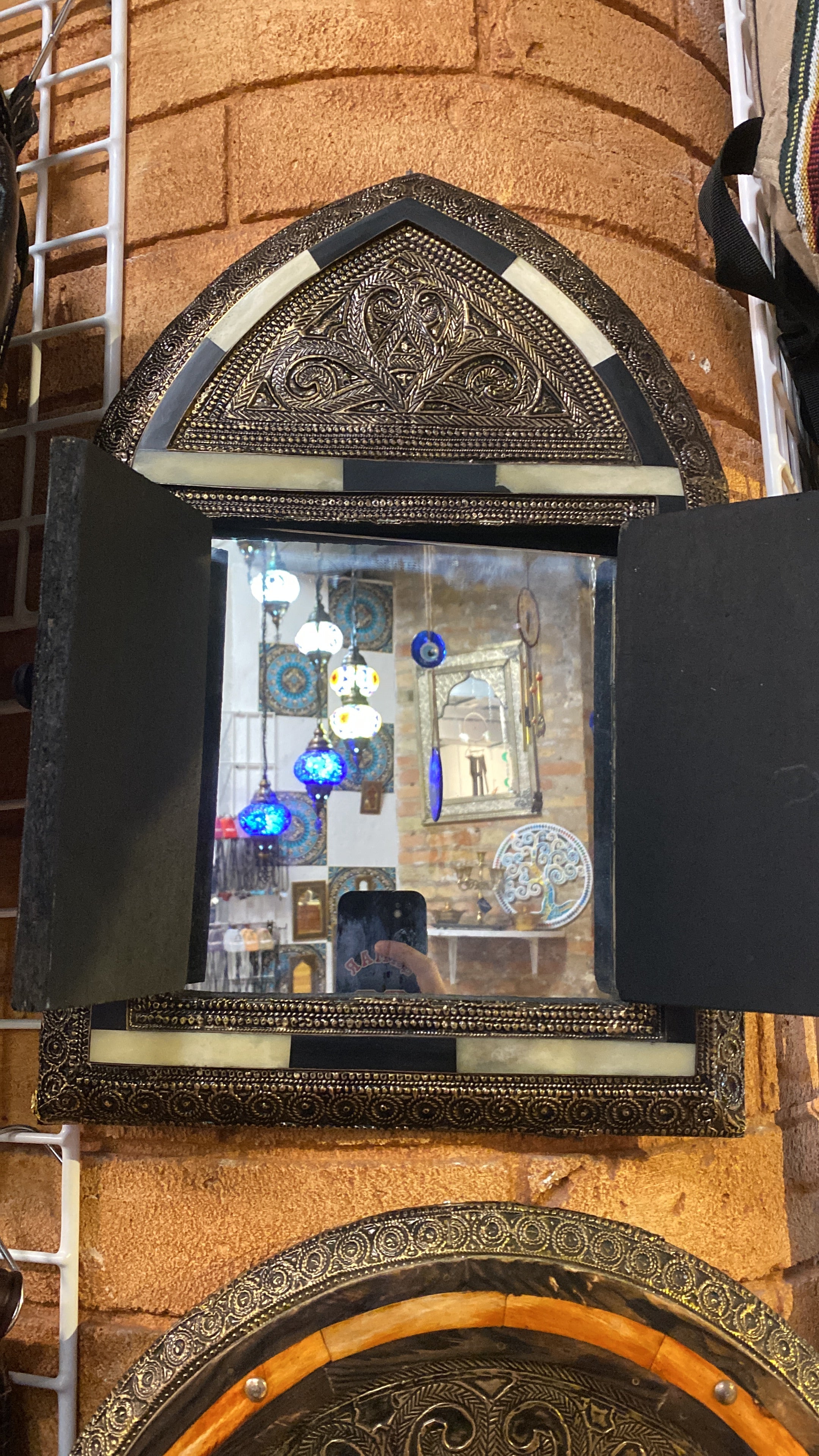 Espejo Artesanal Árabe