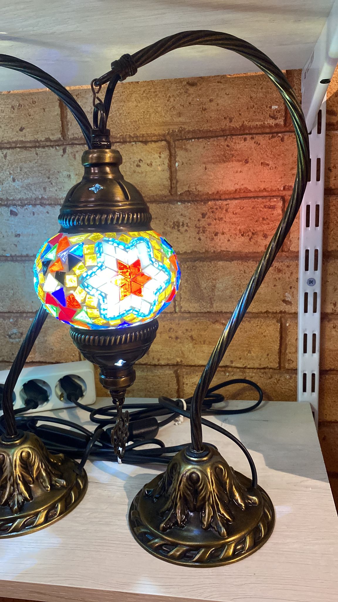 Lampara turca curva NUMERO 1