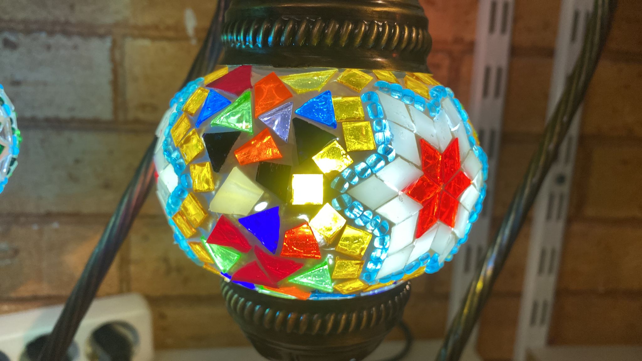 Lampara turca curva NUMERO 1