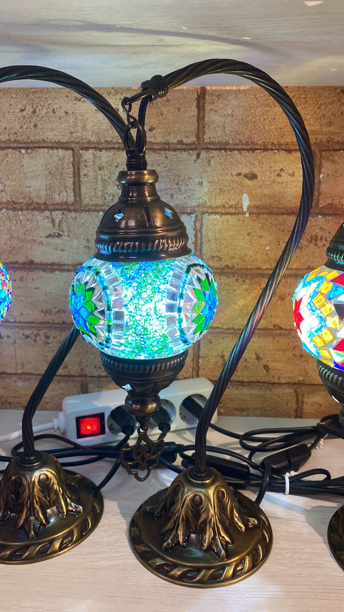 Lampara turca curva NUMERO 1