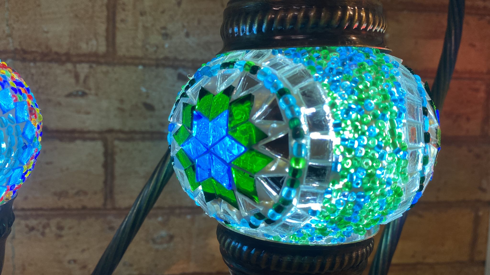 Lampara turca curva NUMERO 1