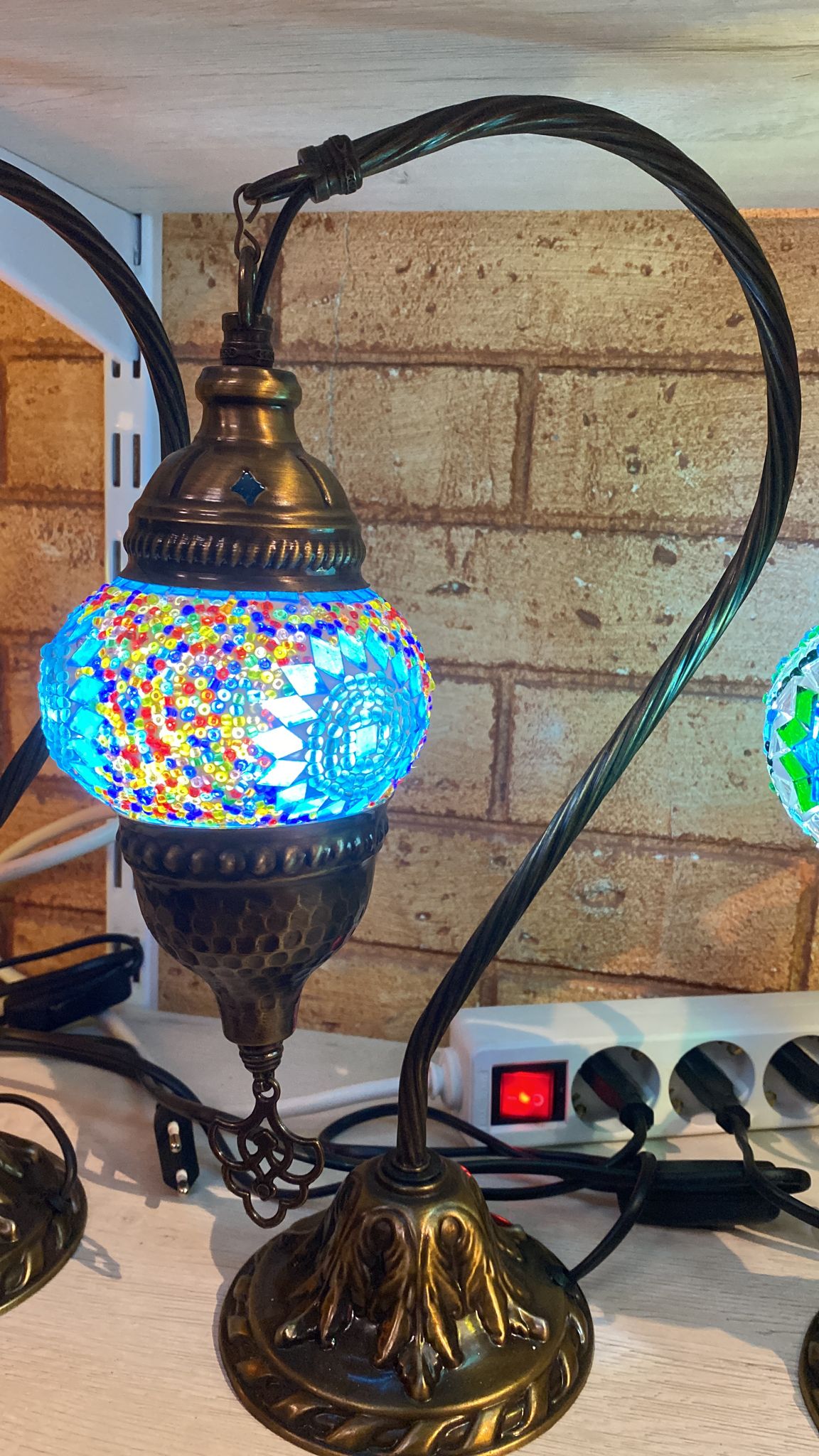 Lampara turca curva NUMERO 1