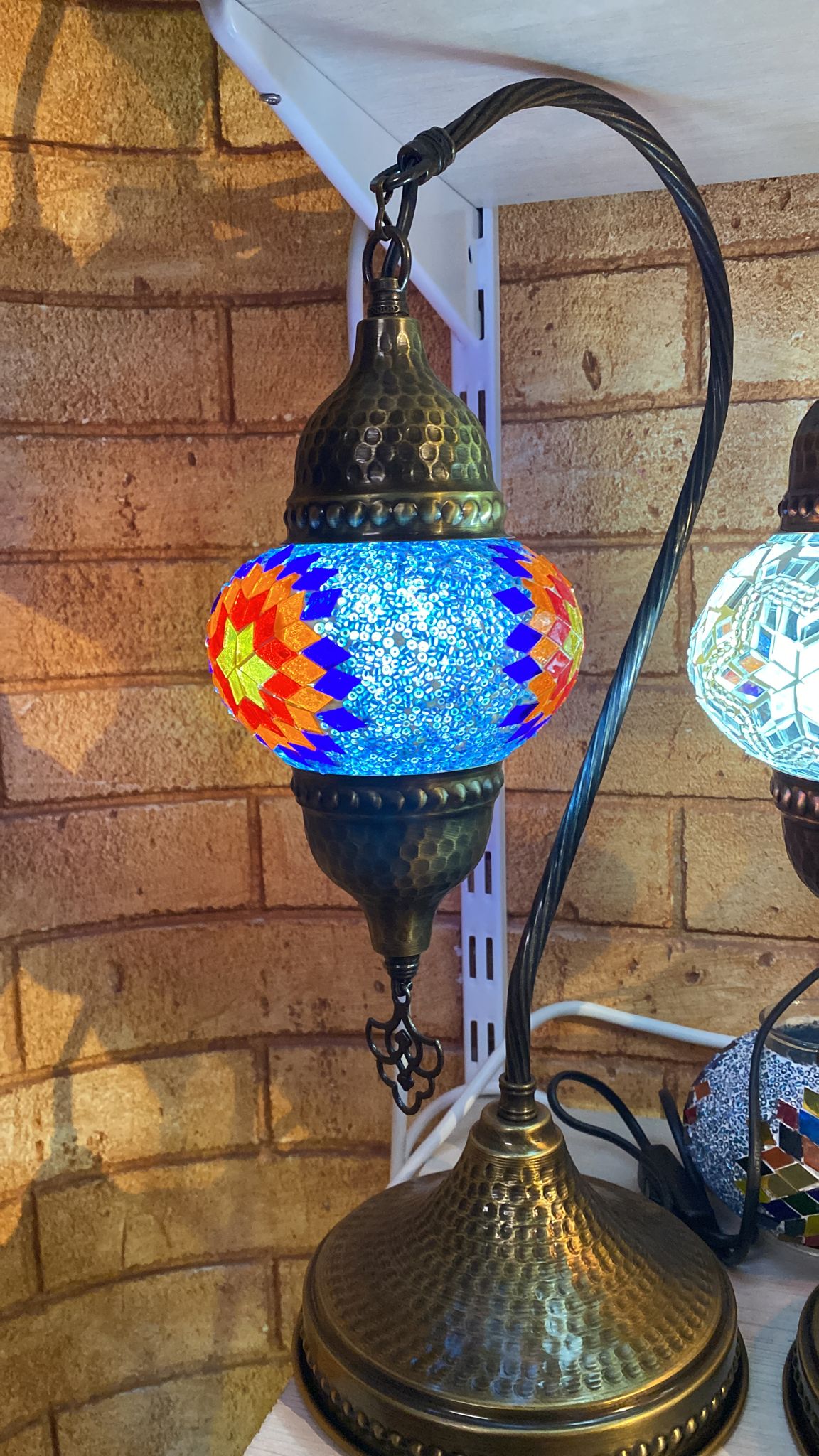 Lampara turca curva NUMERO 2