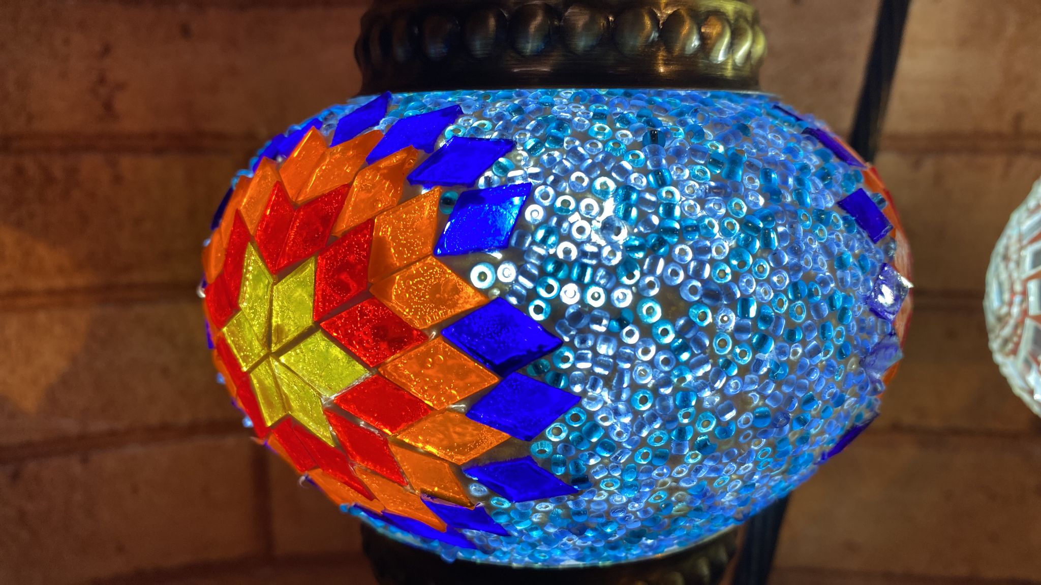 Lampara turca curva NUMERO 2