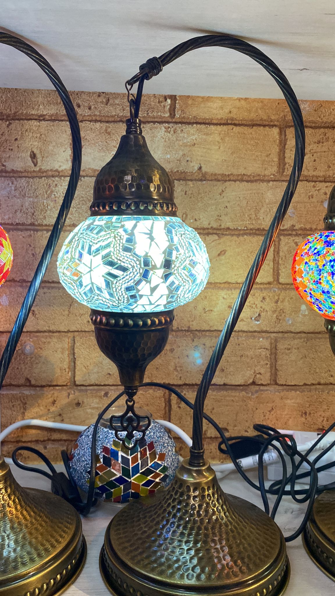 Lampara turca curva NUMERO 2